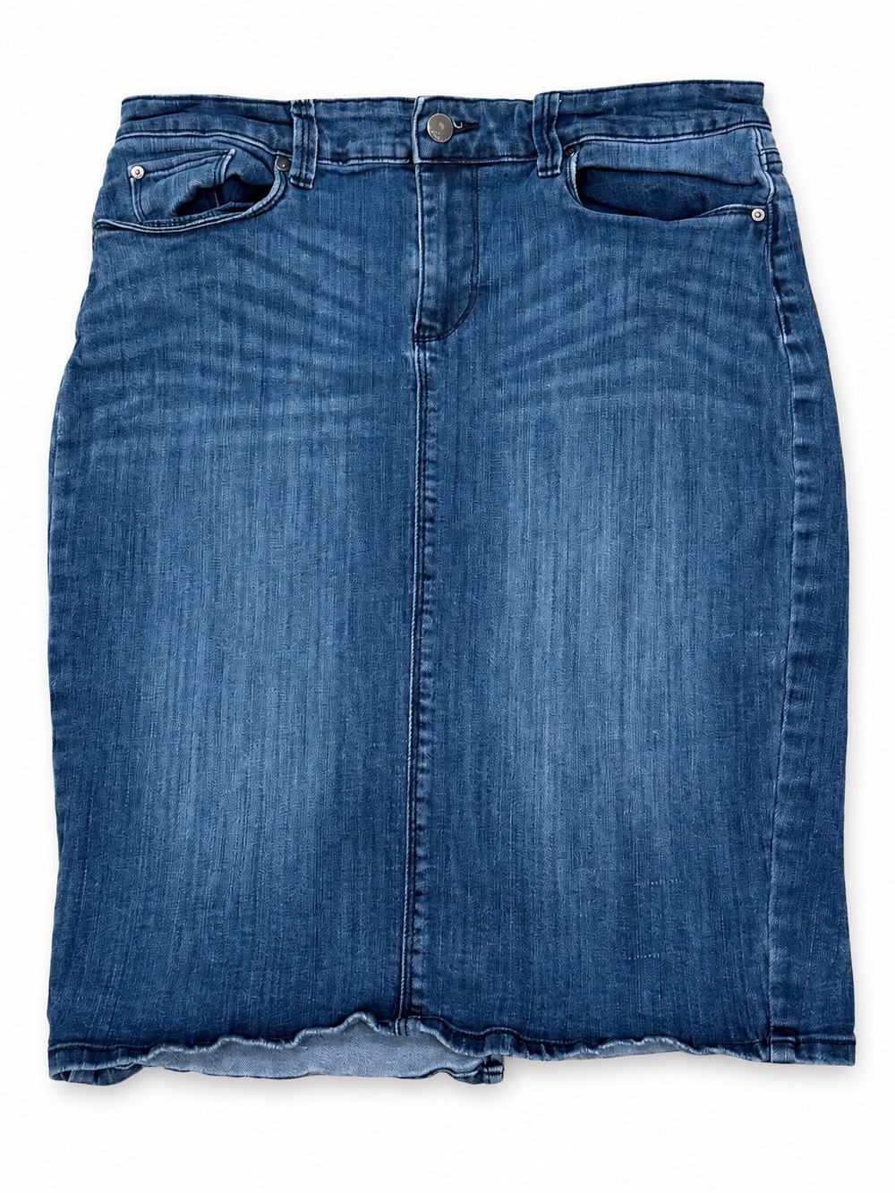 GAP Blue Denim Pencil Skirt Size 10